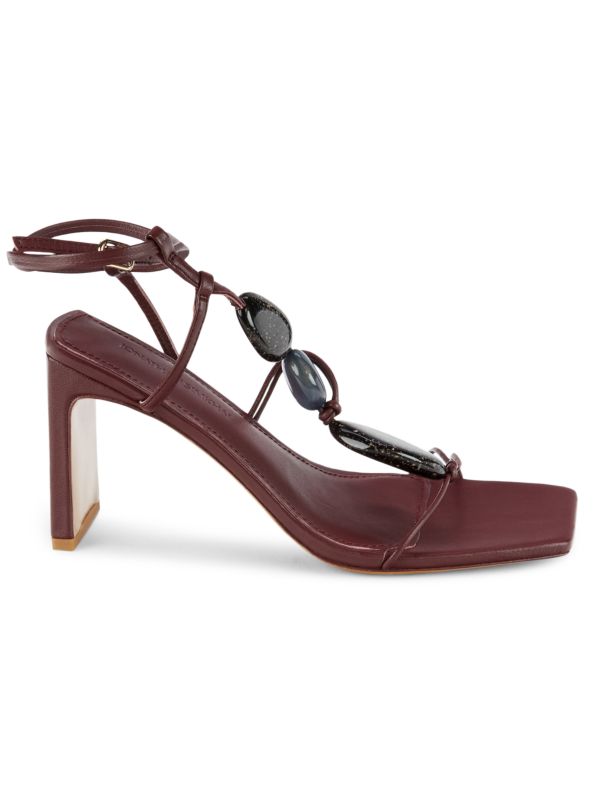 SIMKHAI Theresa Strappy Leather Sandals